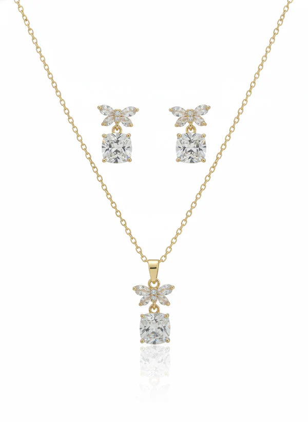 Golden Mirage Necklace Set
